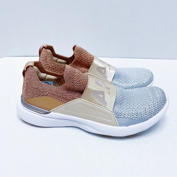 APL - Rose Gold Metallic Techloom Bliss Slip On Shoes - Picture 3 of 5